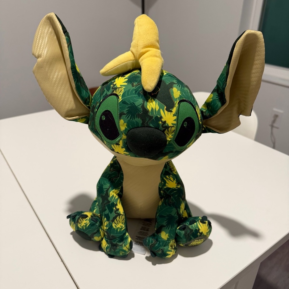 Disney Green and Yellow Plush Toy